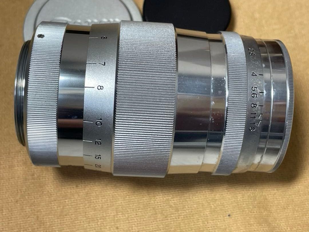 希少美品　Canon 85mm F1.9 L マウントL39 レンジファインダー