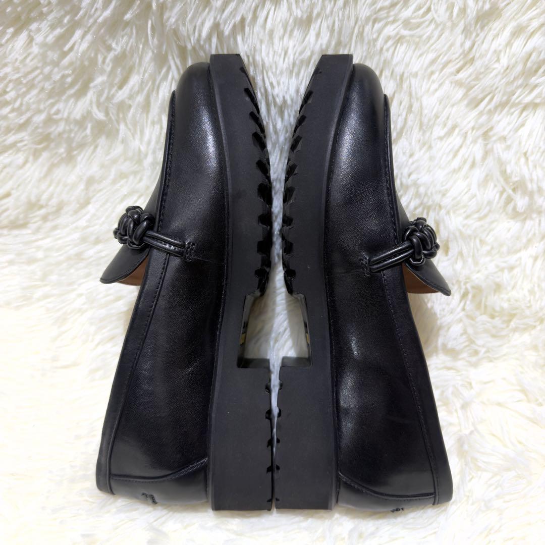 ほぼ新品✨コールハーン グランド360 厚底 ローファー ブラック US5