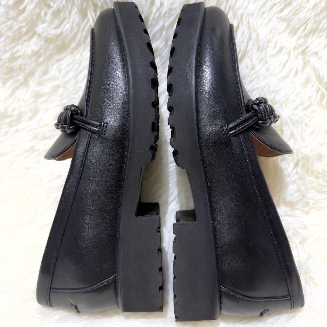 ほぼ新品✨コールハーン グランド360 厚底 ローファー ブラック US5