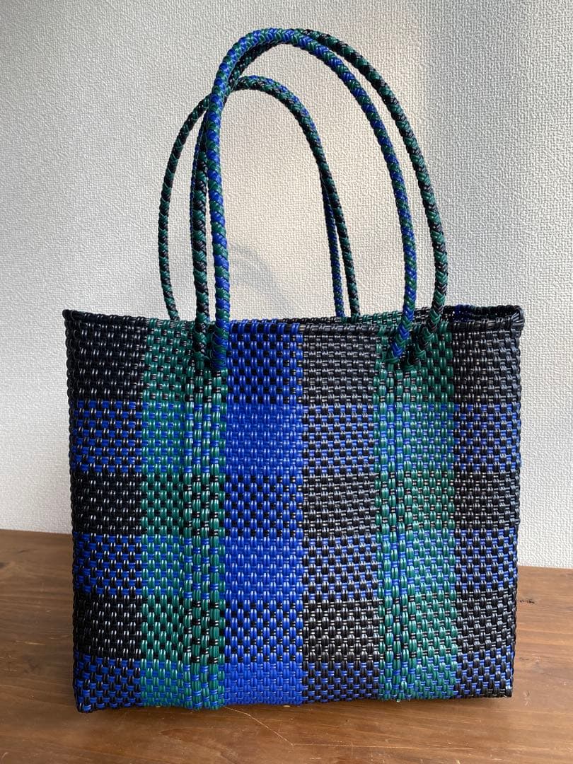 #G22-L1-Mサイズ　メキシコ　オアハカ　メルカドバッグ