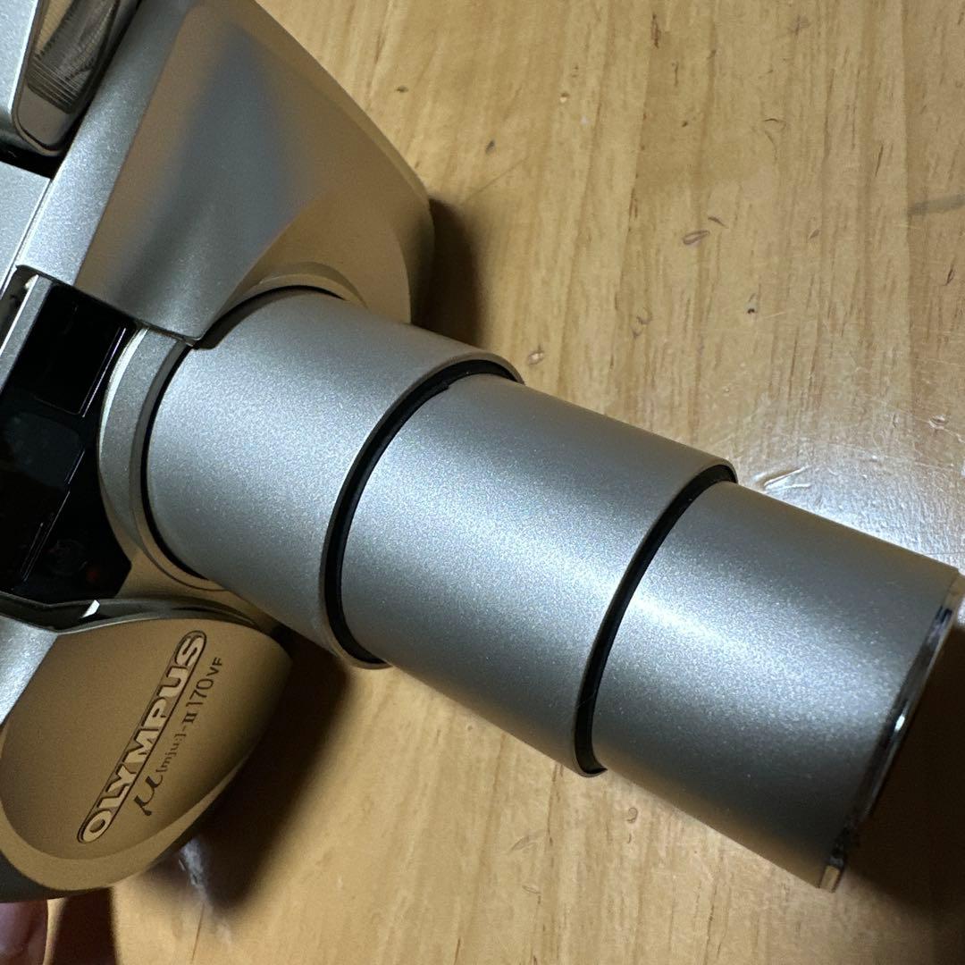 OLYMPUS μII 170VF ミュウツー コンパクトフィルムカメラ 通電可