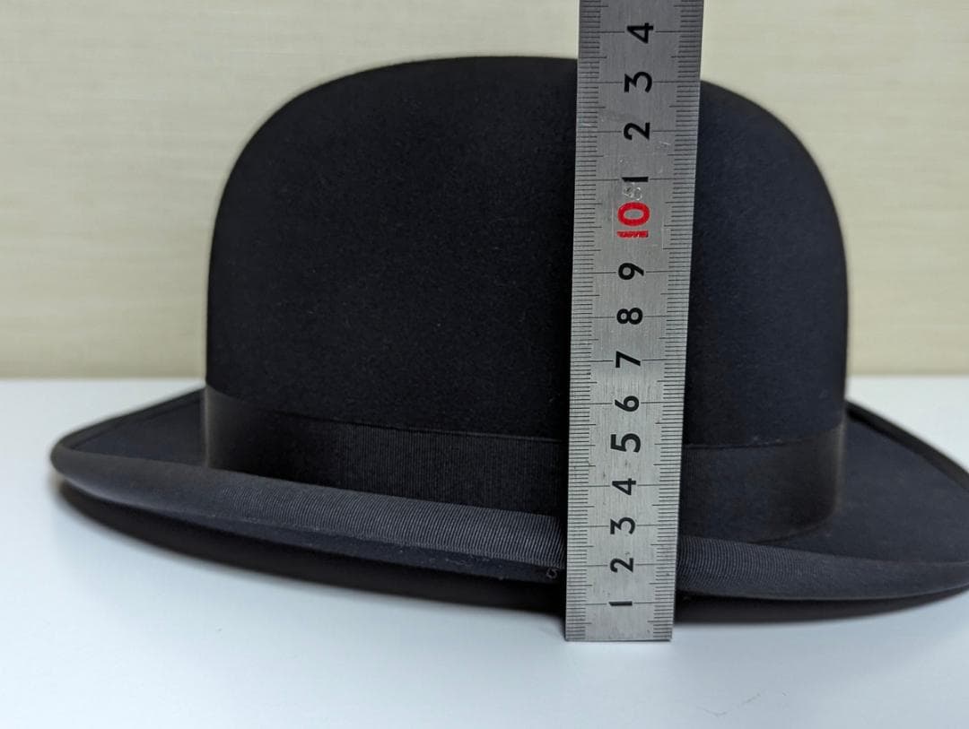 59cm Stetson 20sヴィンテージ ボーラーハット Lサイズ