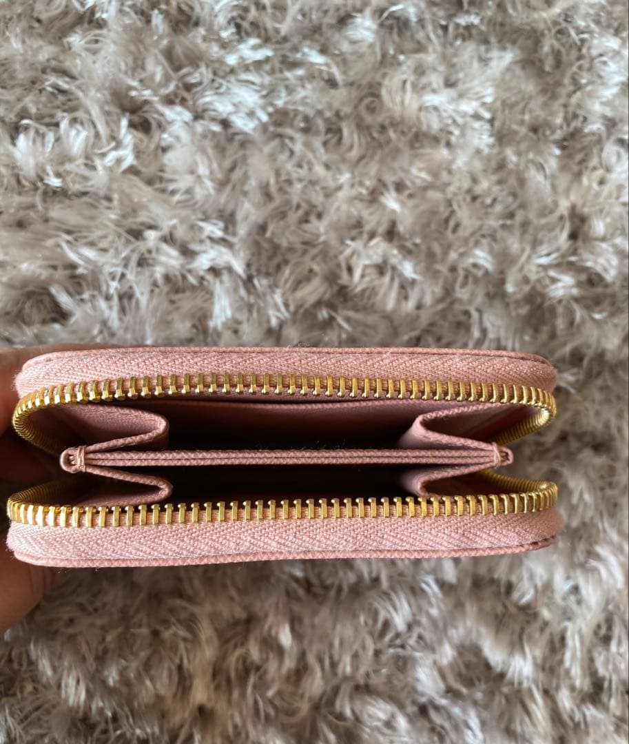 PRADA プラダ サフィアーノ　ケース　ピンク