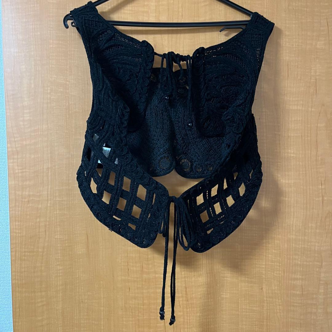 mame kurogouchi コード刺繍　ベスト