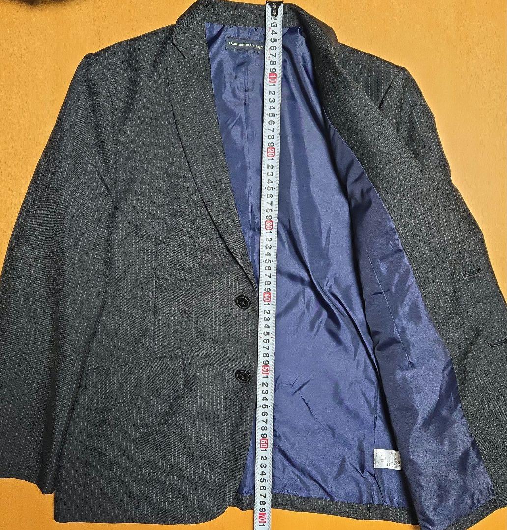 美品　キャサリンコテージ　160E　卒服　スーツセット　黒　大きいサイズ
