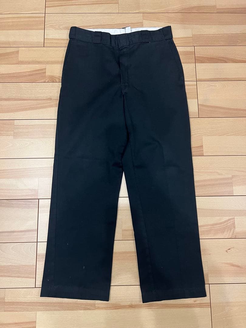 80s USA製 Dickies ディッキーズ ブラック チビタグ 874