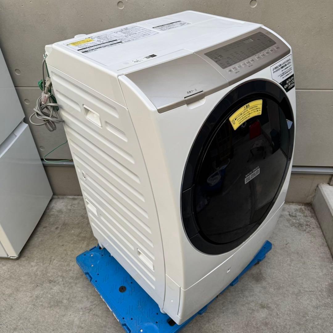 149⭐️2021年製美品★日立　ドラム式洗濯機　11KG 熱乾燥　大型　大容量