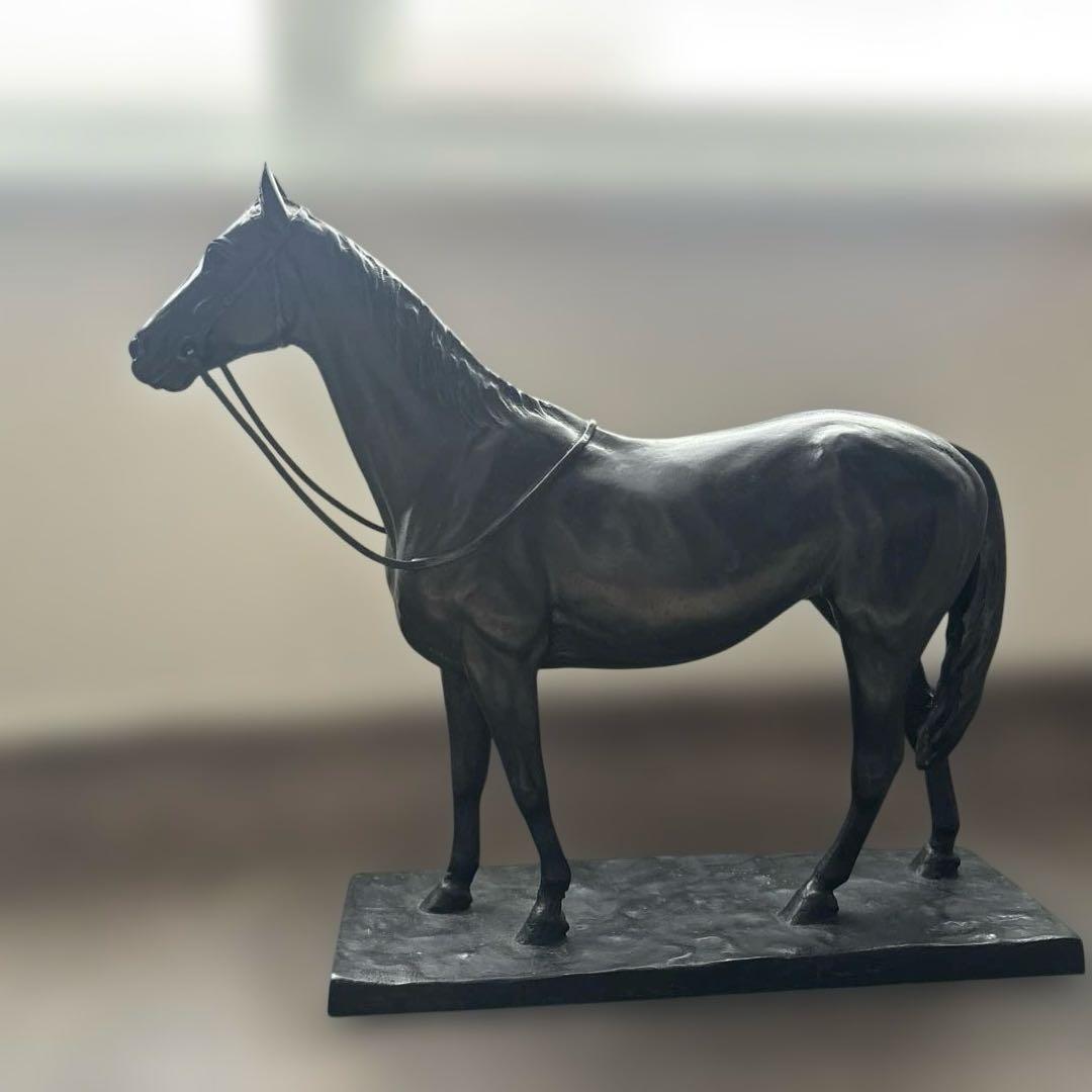 馬の置物　伊藤国男　美品　ブロンズ