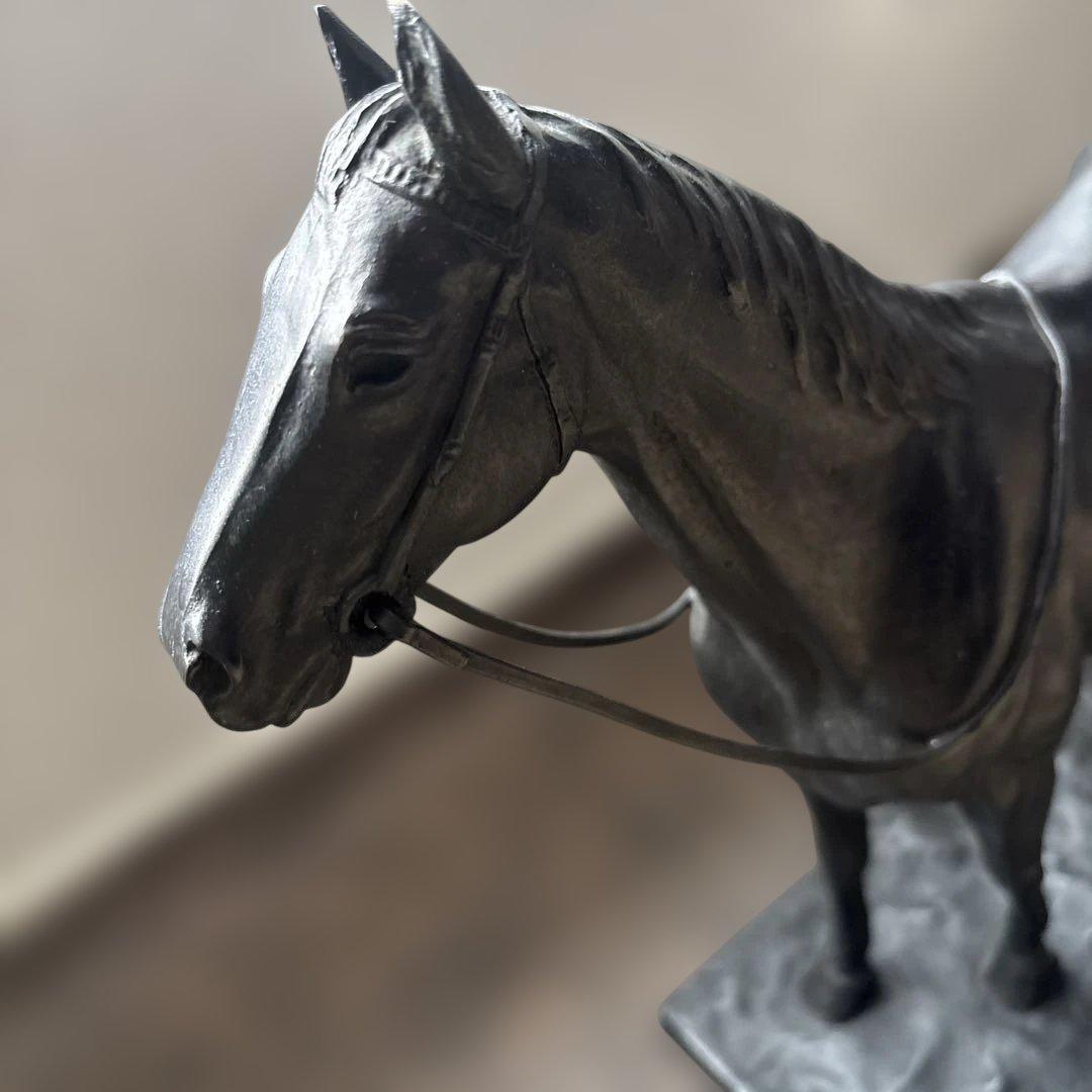 馬の置物　伊藤国男　美品　ブロンズ