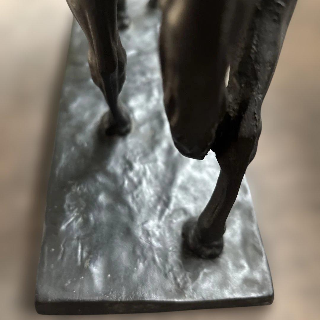 馬の置物　伊藤国男　美品　ブロンズ