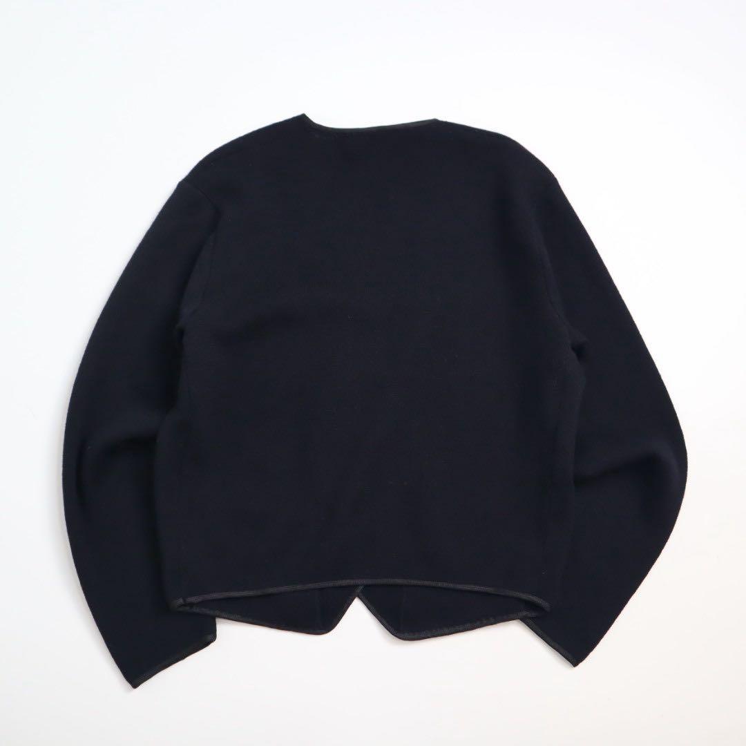 Vintage 90s emporio armani 短丈 ダブル カーディガン