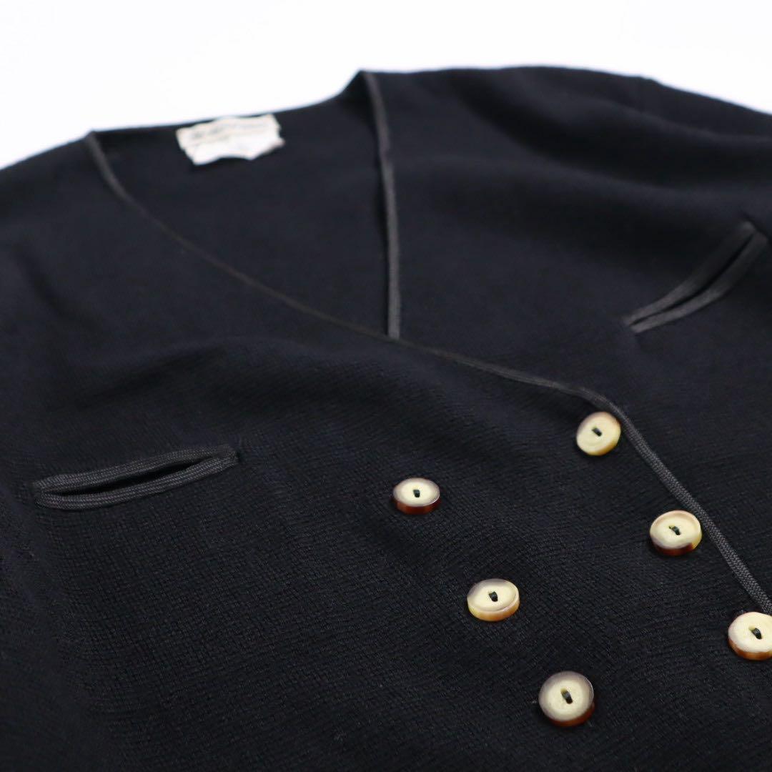 Vintage 90s emporio armani 短丈 ダブル カーディガン