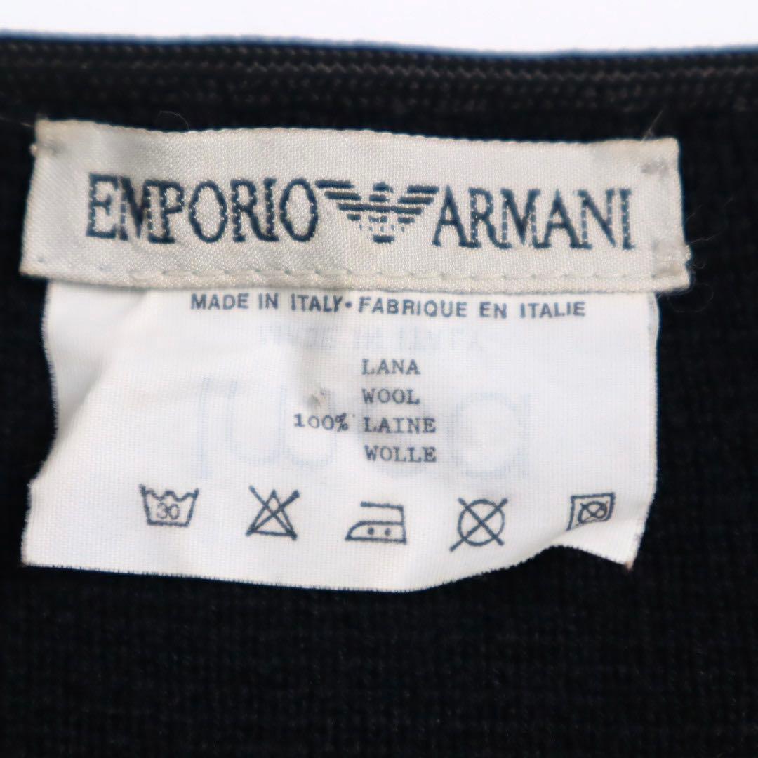 Vintage 90s emporio armani 短丈 ダブル カーディガン