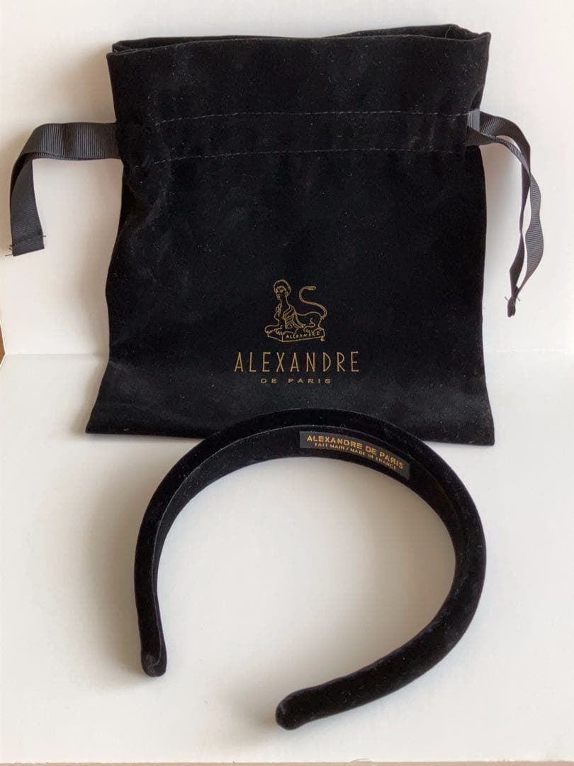 ruyuALEXANDRE DE PARIS ヘアバンド2.5cm幅
