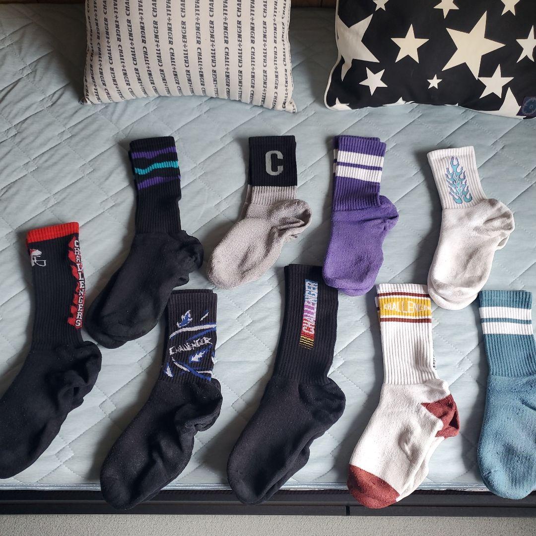 超レアCHALLENGER ソックス9セット