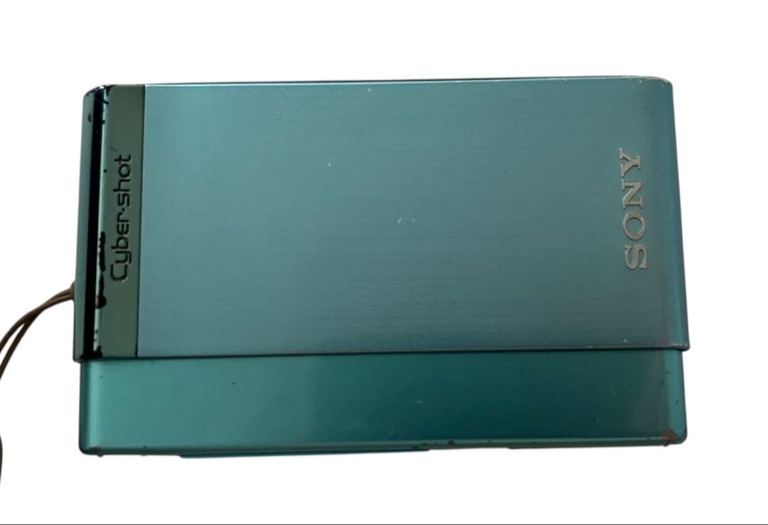 【なめこさん】デジカメ cyber shot ブルー DSC-T90