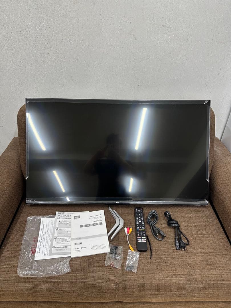 ⑧ 【美品】TCL 43BP61 43インチ 液晶テレビ　2022年製
