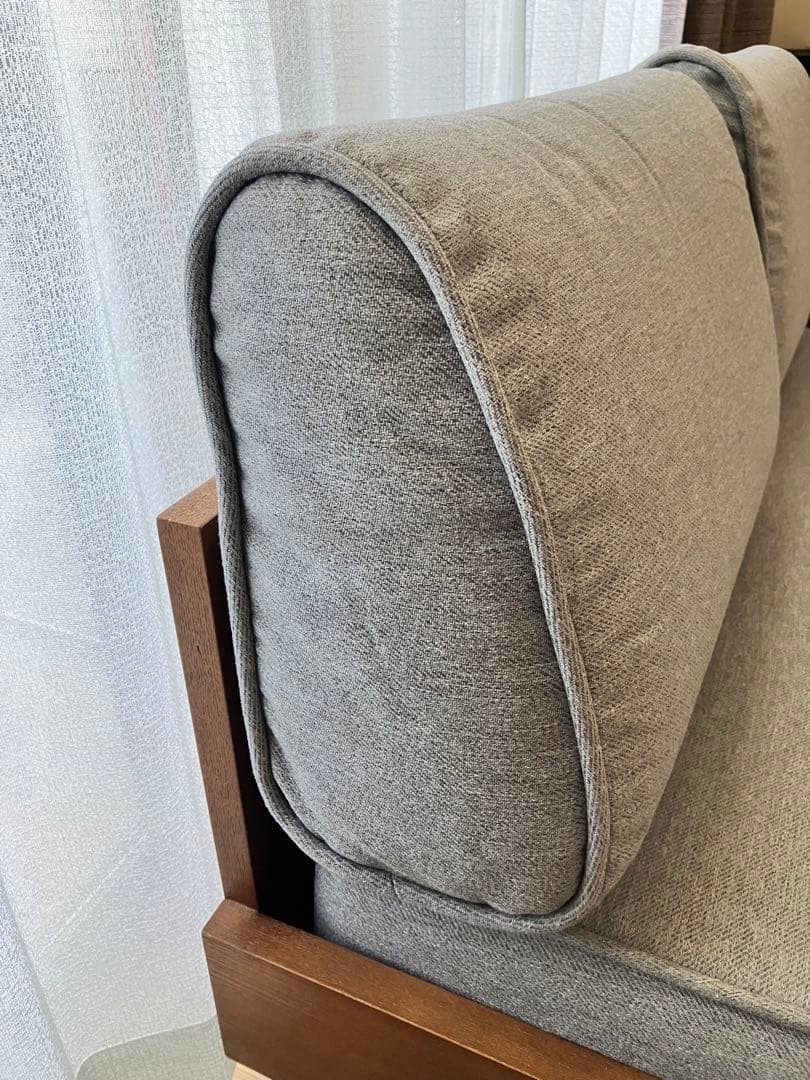 unico ALBERO アルベロ カバーリングソファ 2シーター　ブルーグレー