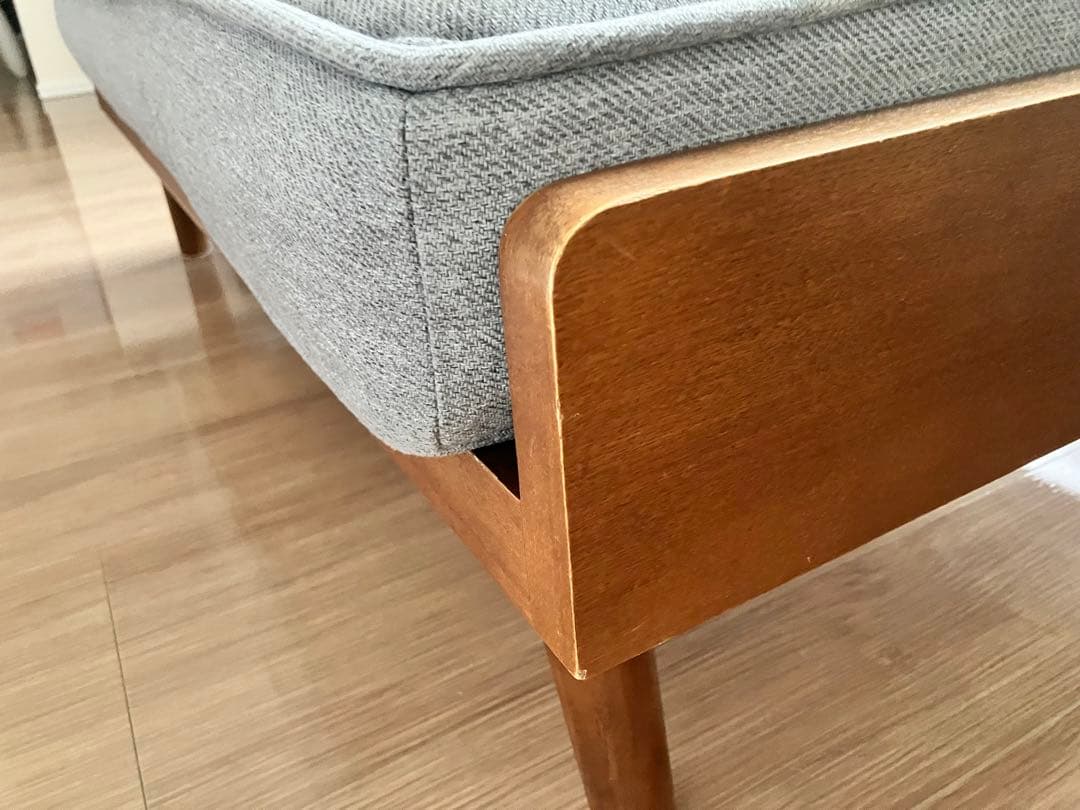 unico ALBERO アルベロ カバーリングソファ 2シーター　ブルーグレー