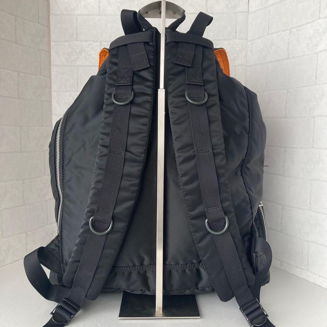 未使用級 新型 完売品 ポーター タンカー リュック ブラック XL