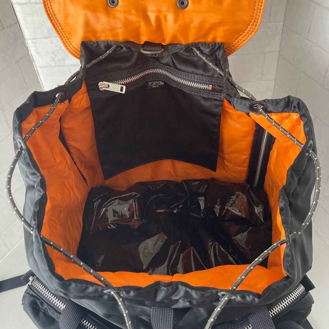 未使用級 新型 完売品 ポーター タンカー リュック ブラック XL