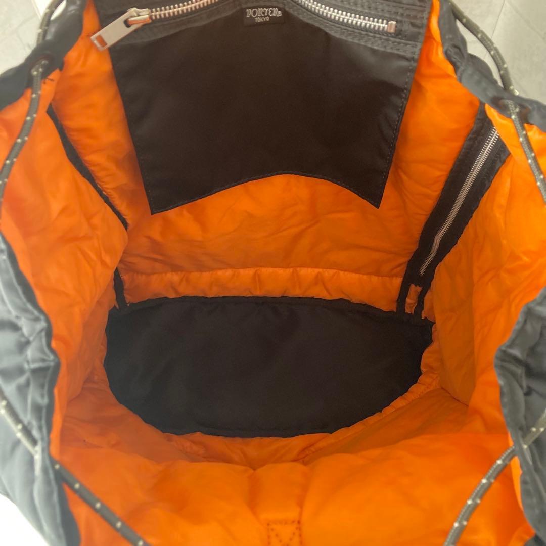 未使用級 新型 完売品 ポーター タンカー リュック ブラック XL