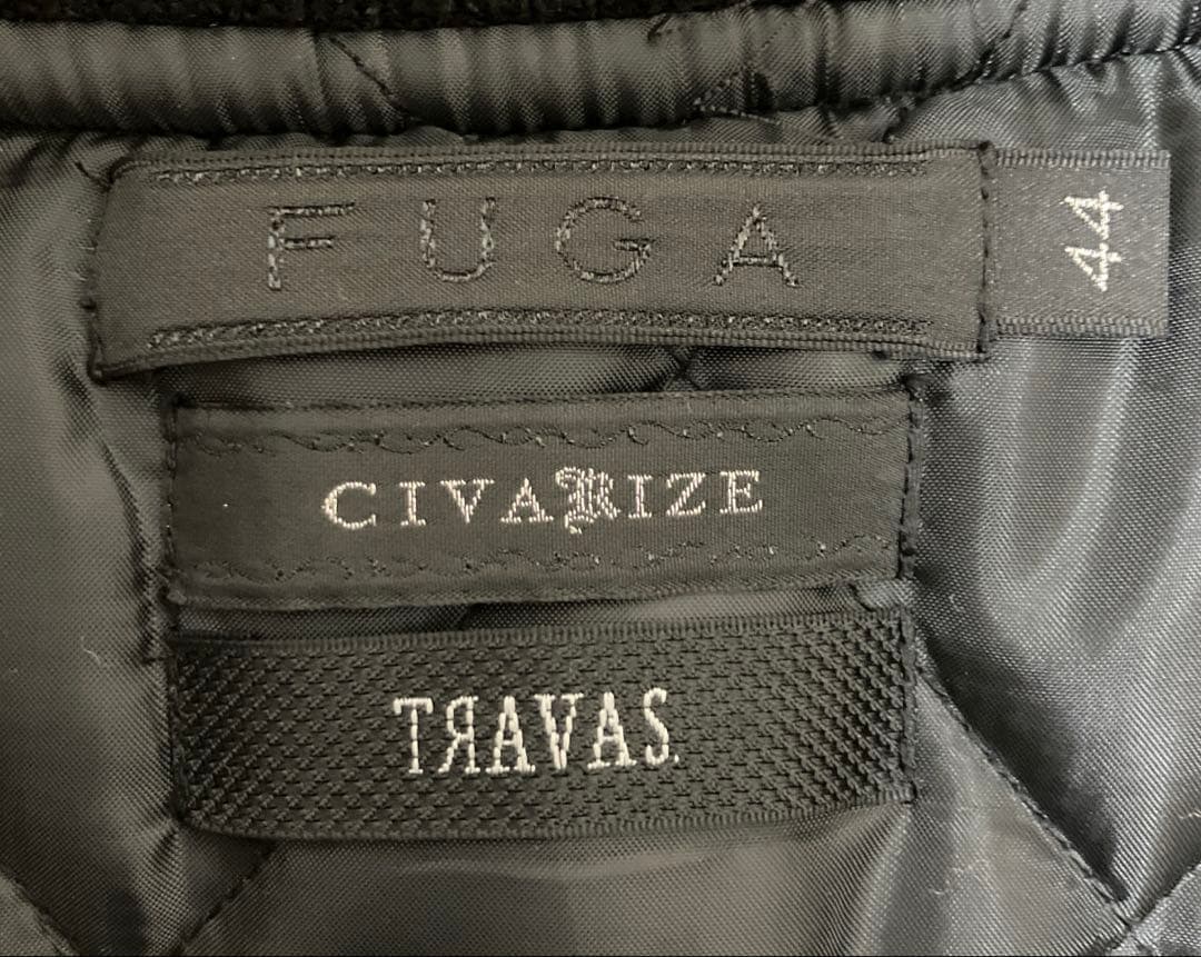 FUGA✖︎civarize✖︎travasトリプルコラボレザースタジャン44