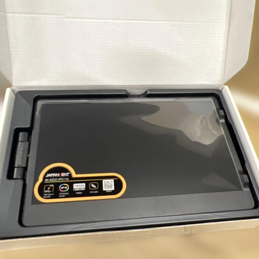 JAPANNEXT 11.6インチ モバイルモニター IPS パネル 非光沢