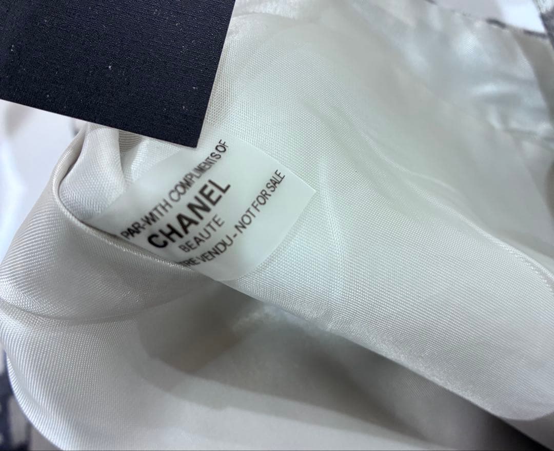 G*フ様 CHANEL 総柄　グレー トートバッグ シャネルノベルティ　ハンドバ