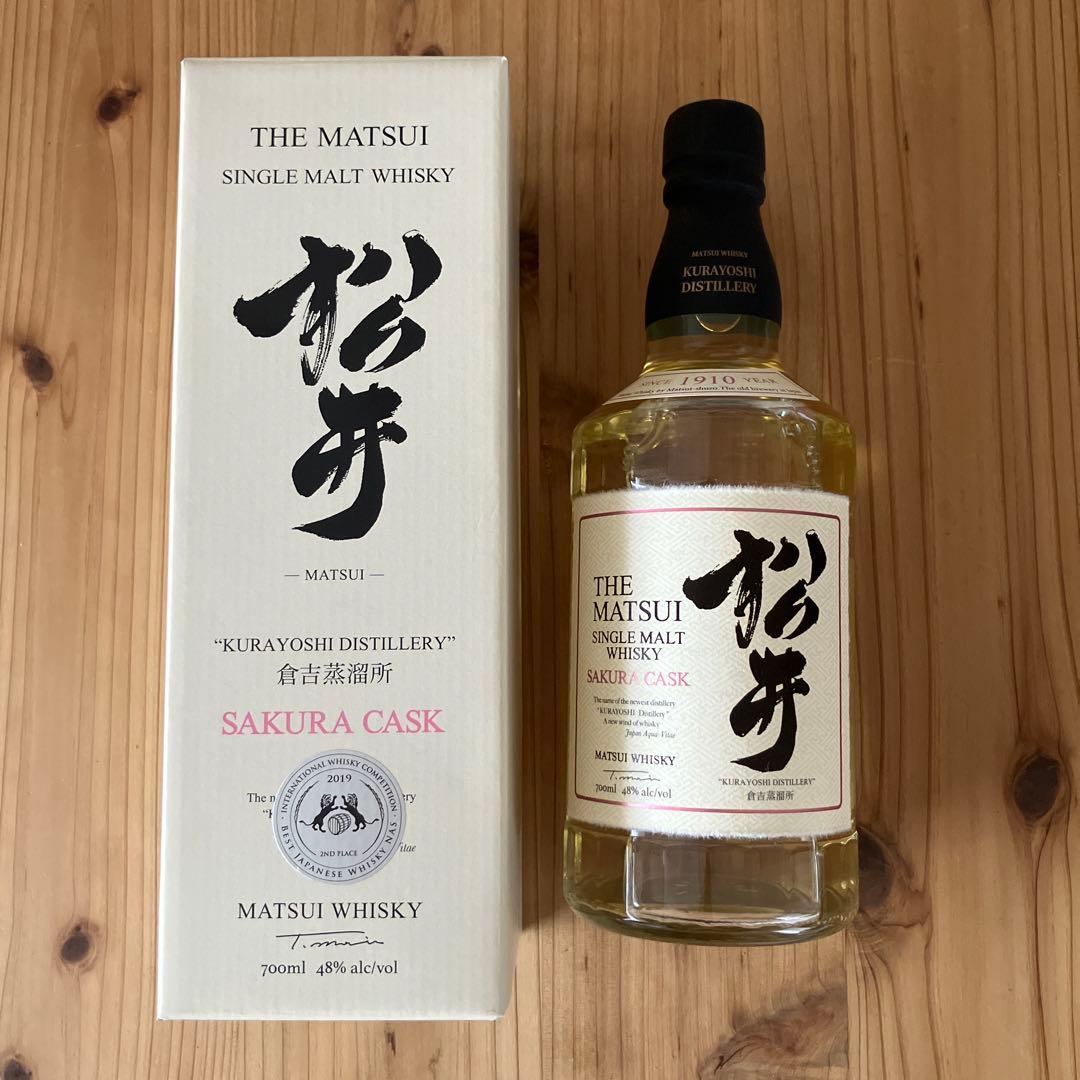 倉吉蒸留所 松井 シングルモルト サクラカスク