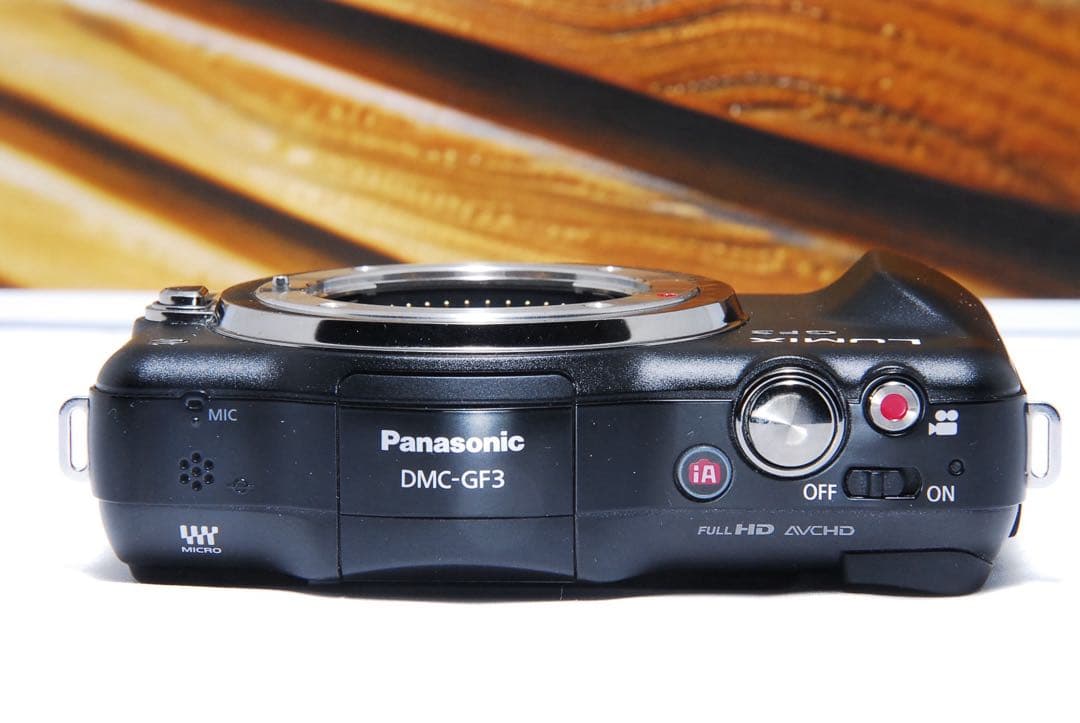 ミラーレス LUMIX DMC-GF3 14-42mm OIS 元箱 スマホ転送