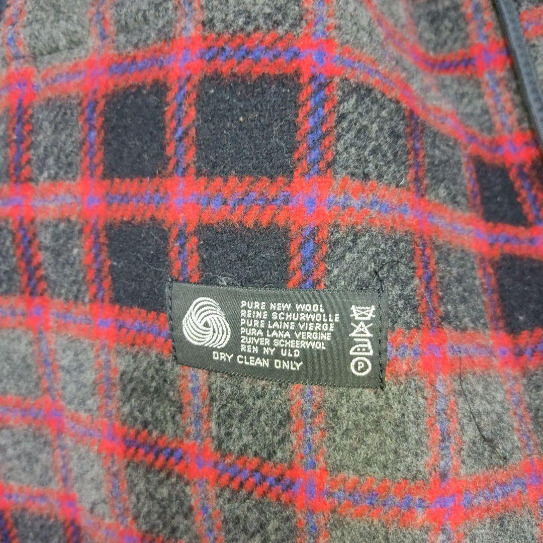 gloverall　グローバーオール　ダッフルコート　チェック　グレー　メンズ