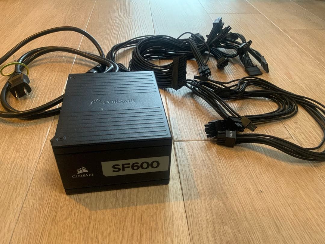 【付属品完備】Corsair SF600 Platinum SFX電源 600W