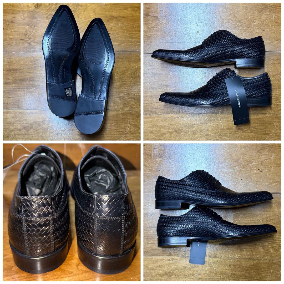 未使用 41.5サイズ DOLCE&GABBANA ドレスシューズ