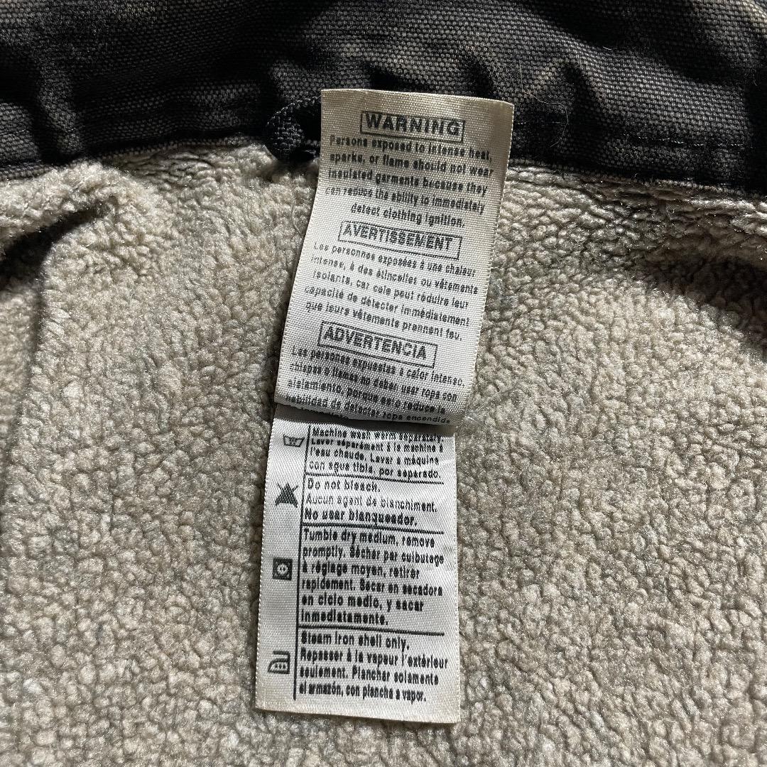 r*1様 00s USA製素材 ブラック カーハート トラディショナルジャケット