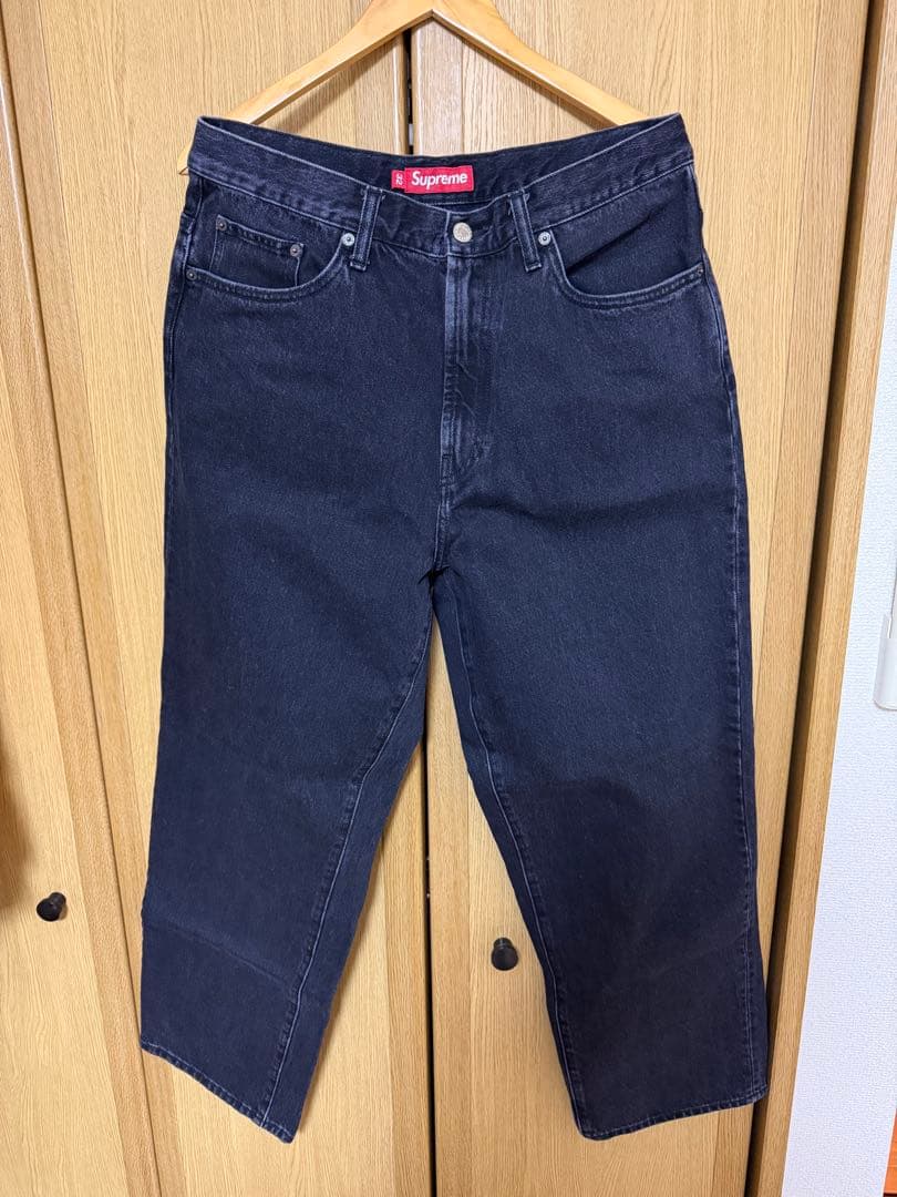 Supreme - Baggy Jean black 最終値下げ