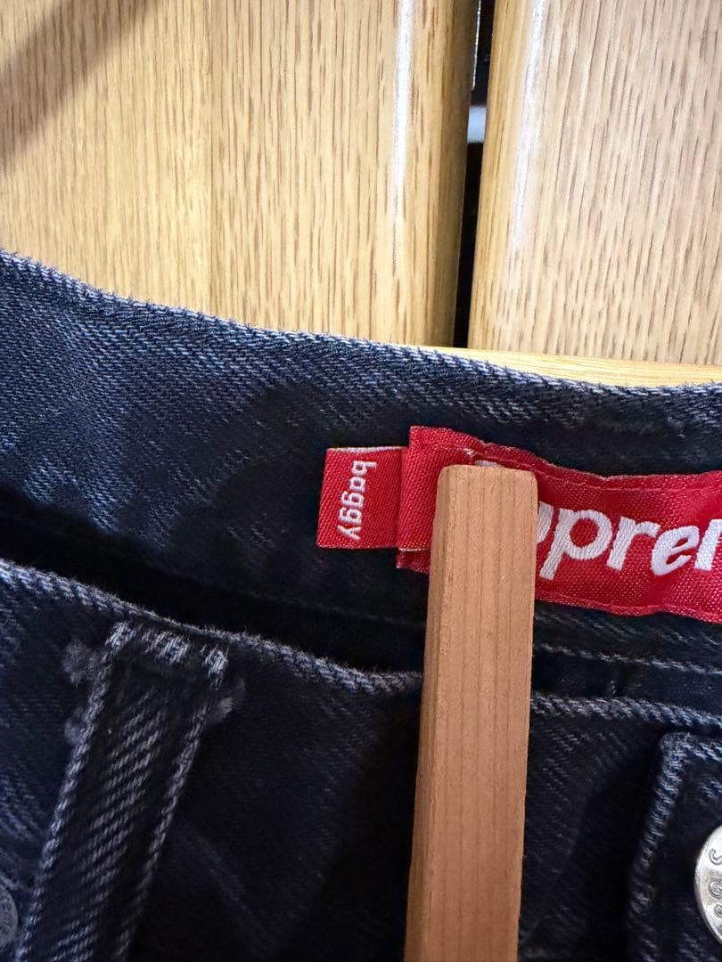 Supreme - Baggy Jean black 最終値下げ