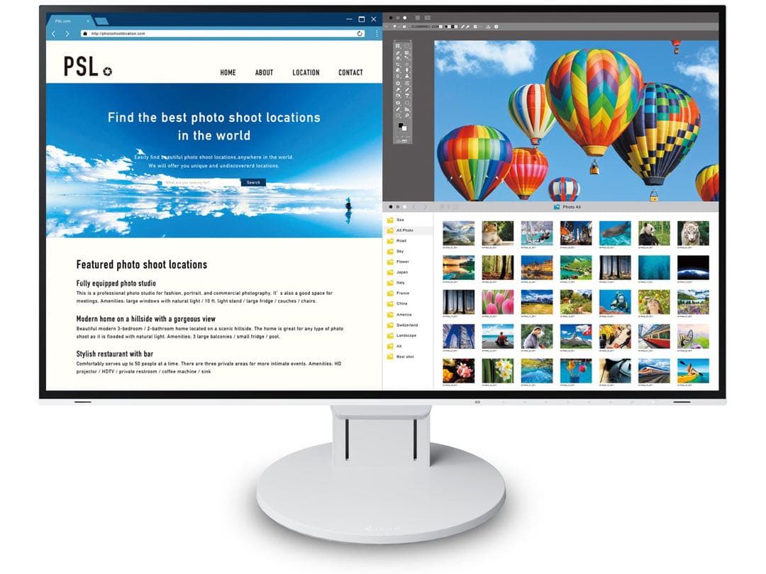 EIZO FlexScan EV2785-WT [27インチ ホワイト]