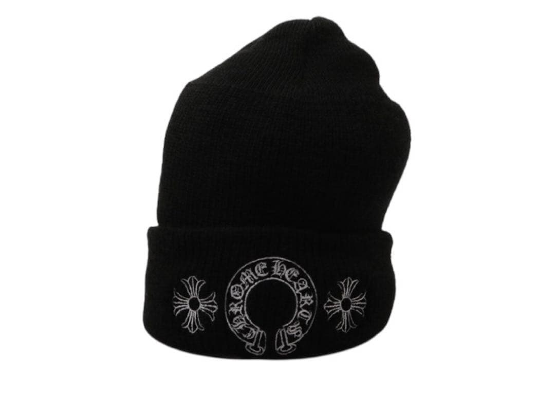 クロムハーツ Chrome Heartsビーニー ニット帽 未使用品