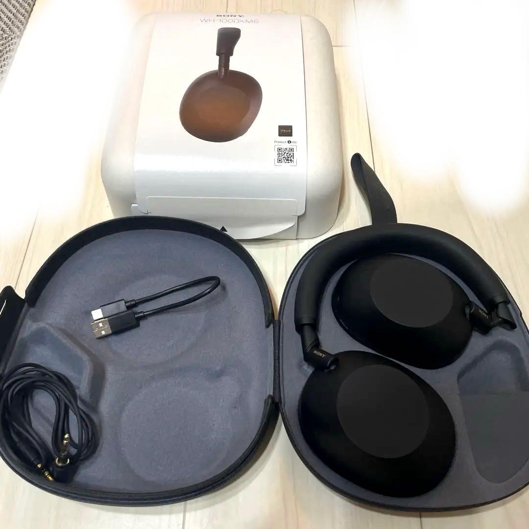 【最終値下げ】【美品】 SONY WH-1000XM6 ブラック