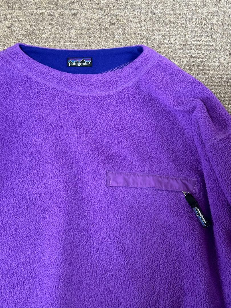 90’s patagonia ライトウェイト シンチラクルー ボートネック