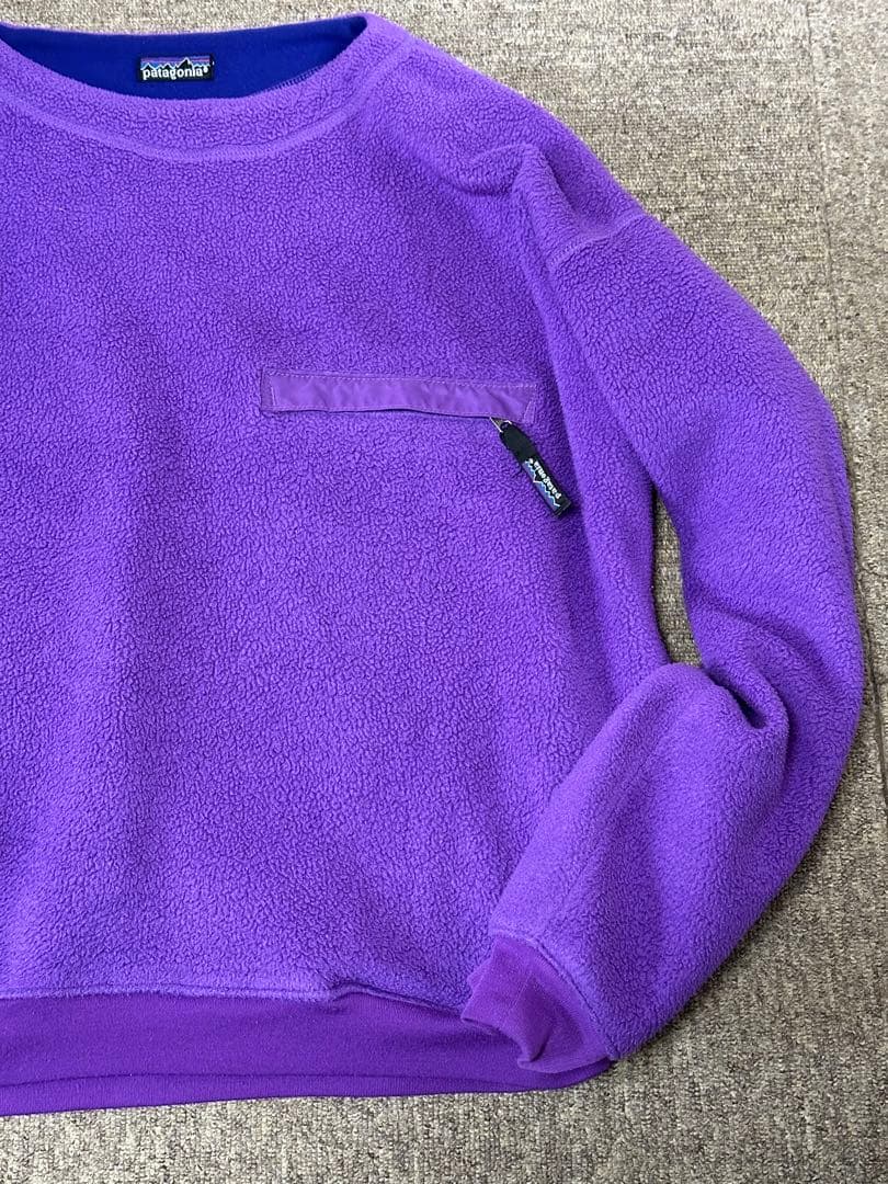 90’s patagonia ライトウェイト シンチラクルー ボートネック