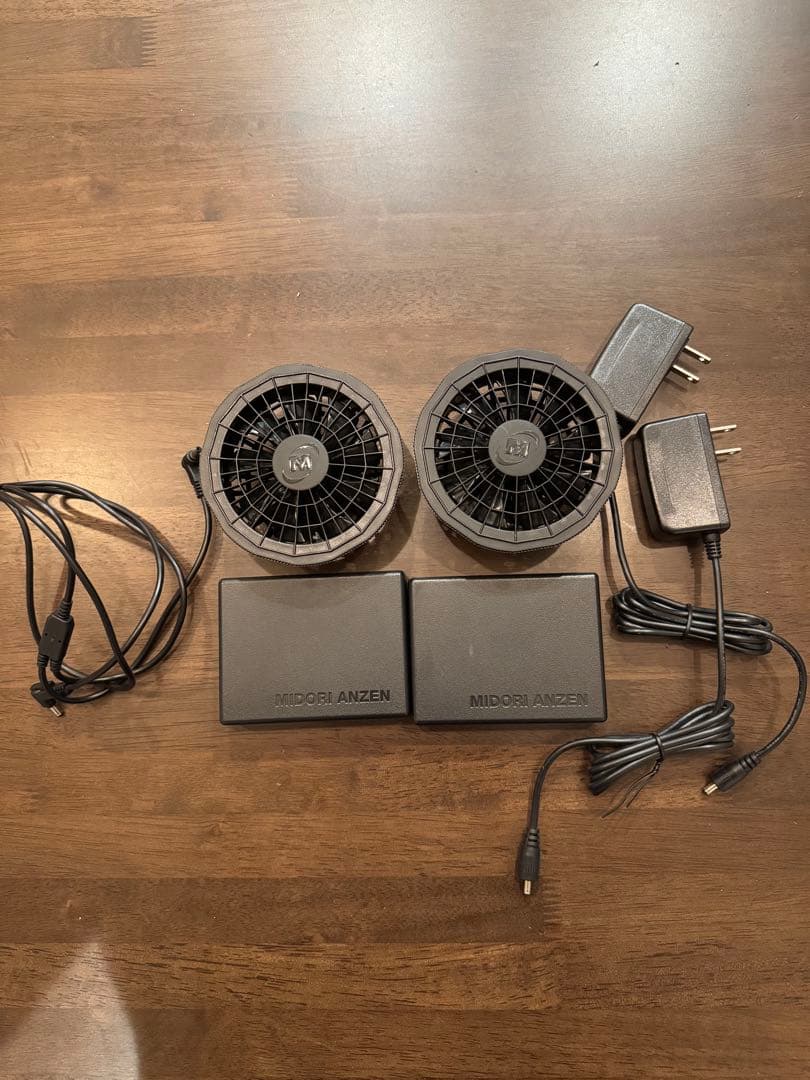 ミドリ安全 空調服ファン バッテリー2個セット