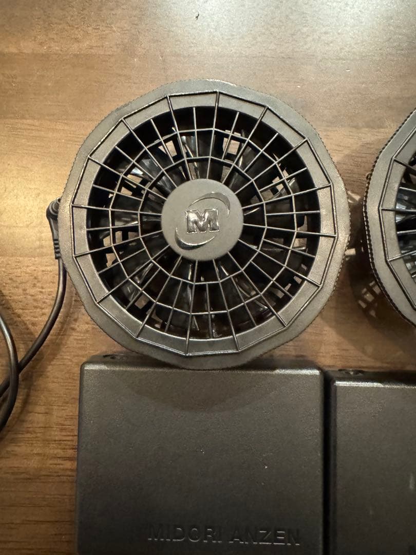 ミドリ安全 空調服ファン バッテリー2個セット