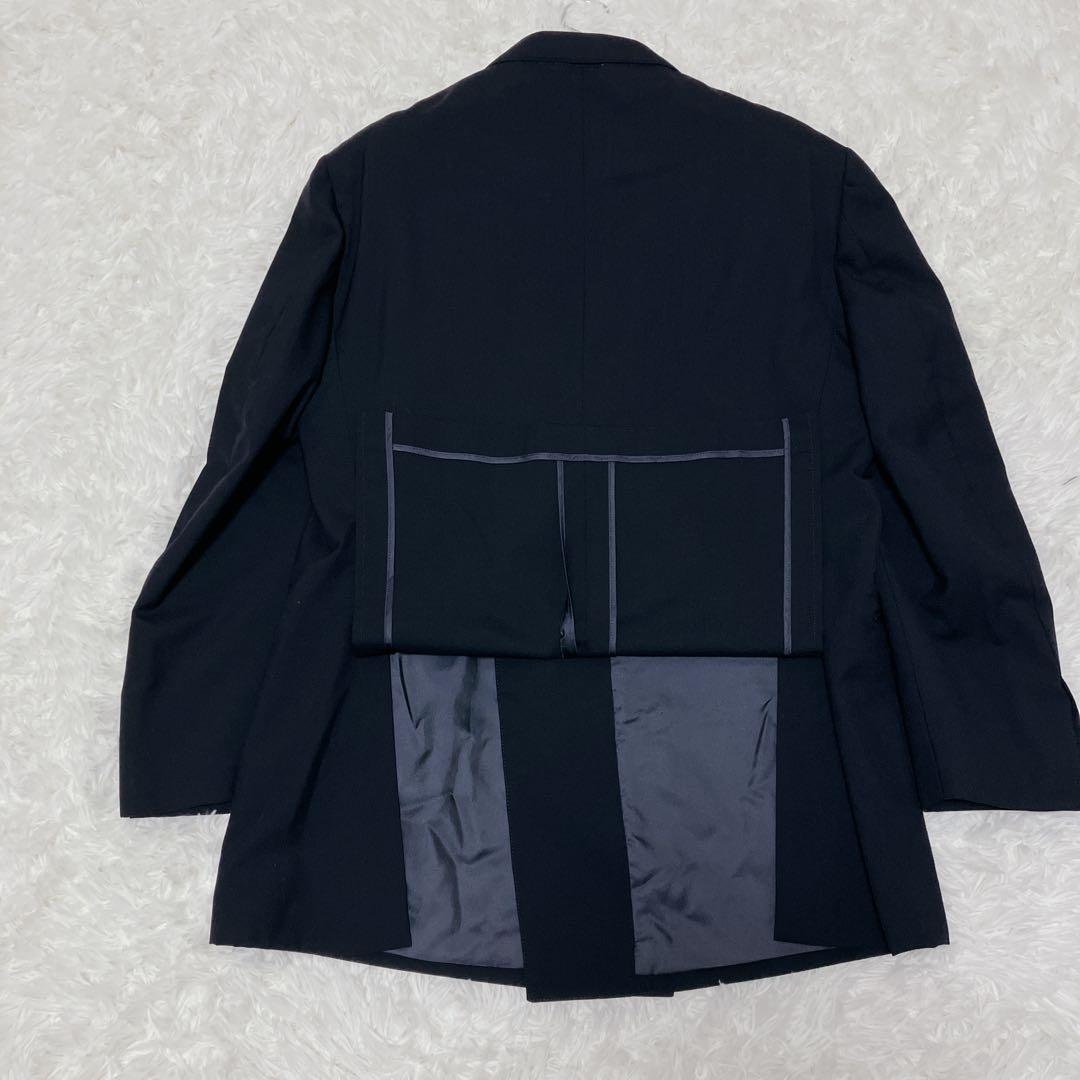 極美品J.PRESS 紺ブレ ダブル ＸL 金ボタン ブレザー ネイビー AB7