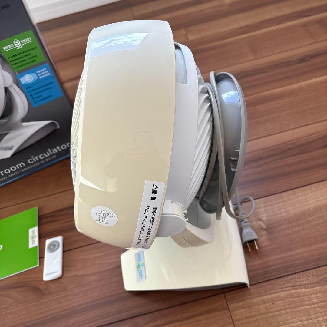ボルネード VORNADO サーキュレーター 6303DC-JP ホワイト