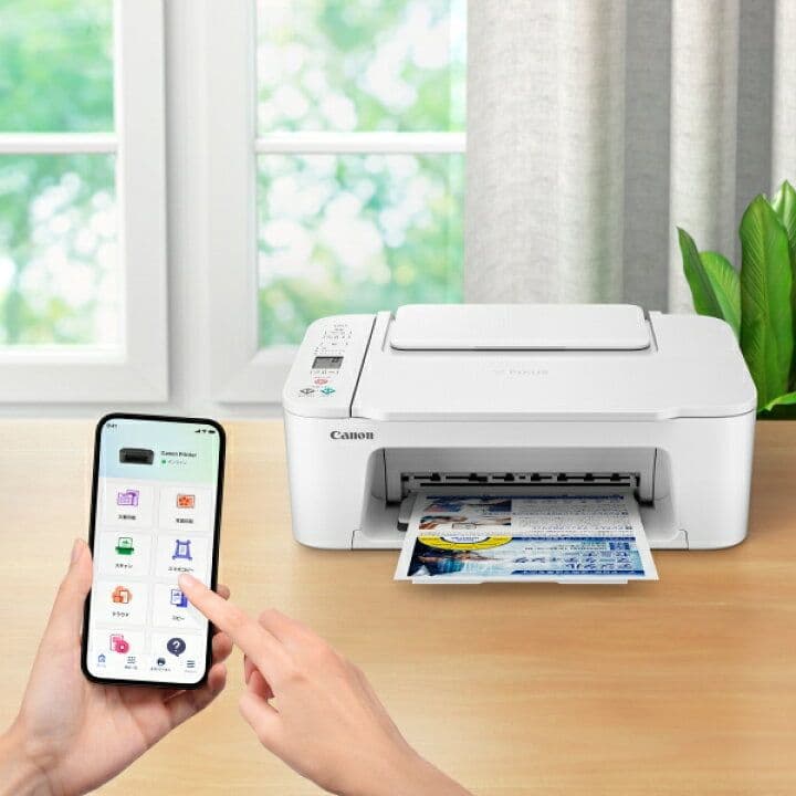 CANON複合機★未使用 TS3730 プリンター本体　スキャナー機能搭載885