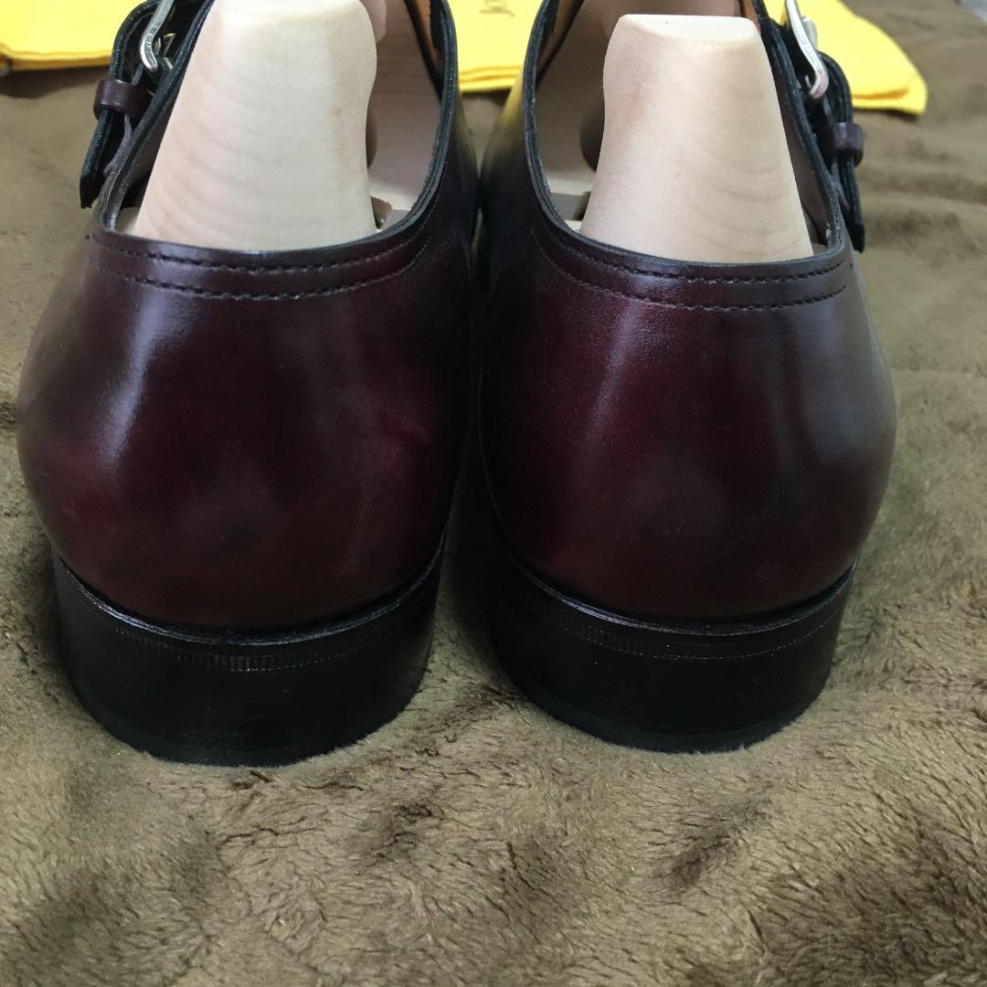JOHN LOBB ダブルモンク革靴　8ハーフ