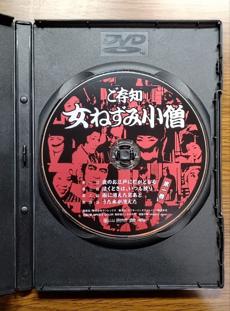 ありちゃん　　ご存知女ねずみ小僧 DVD-BOX　8枚組