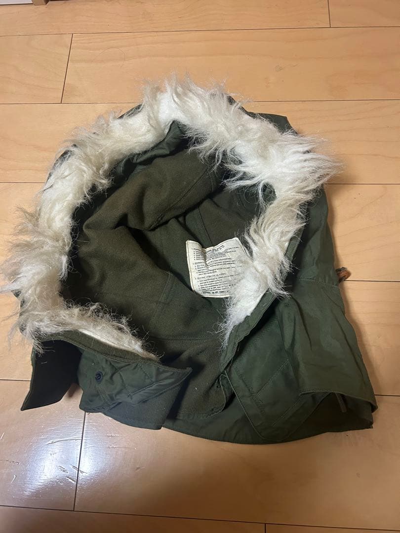 m65パーカーフィッシュテールビンテージ XSフルセット